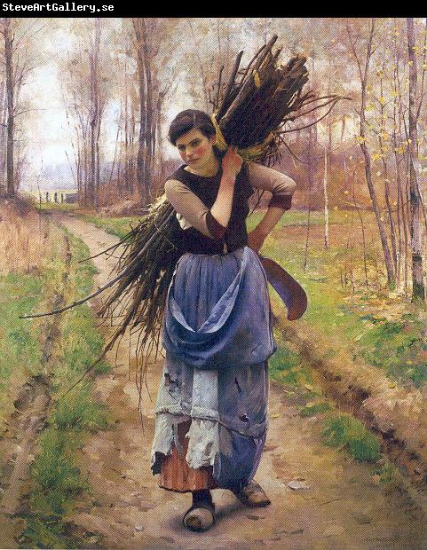 Pearce, Charles Sprague The Woodcutter's Daughter